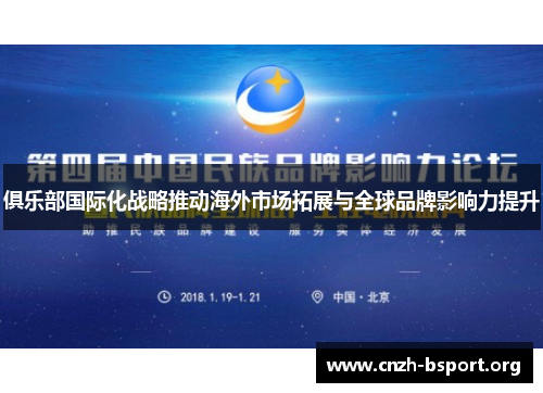 俱乐部国际化战略推动海外市场拓展与全球品牌影响力提升 俱乐部国际化战略推动海外市场拓展与全球品牌影响力提升