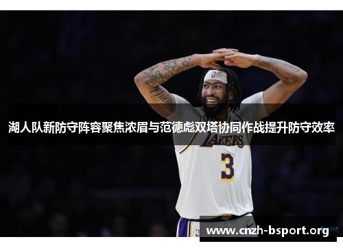 湖人队新防守阵容聚焦浓眉与范德彪双塔协同作战提升防守效率 湖人队新防守阵容聚焦浓眉与范德彪双塔协同作战提升防守效率